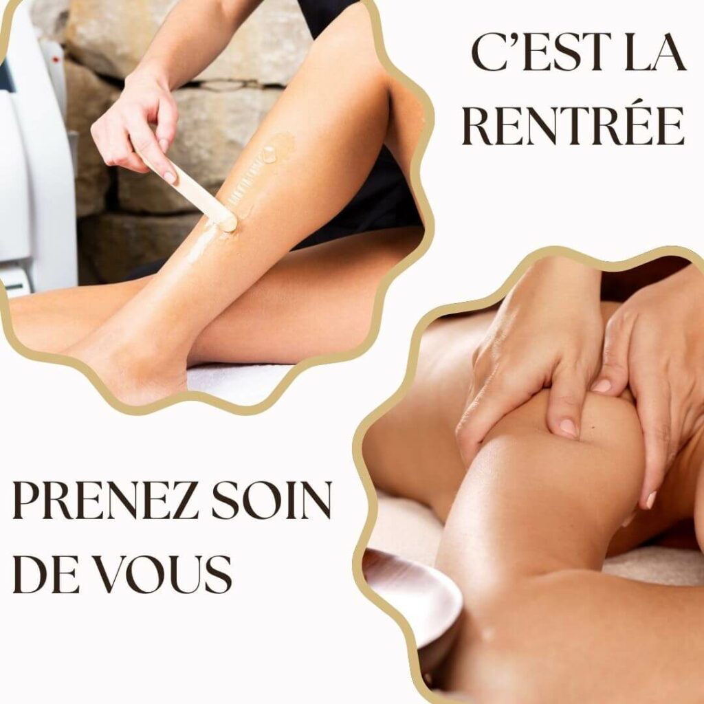 soins et massage pour rentrée